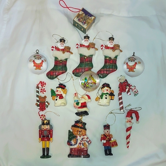 Vintage Christmas Ornaments Bundle FINAL - Picture 1 of 10